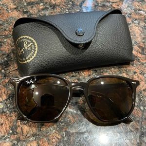 Ray Ban Hexagonal sunglasses tortoise frame